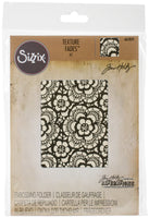 Sizzix Texture Fades Embossing Folder-Lace By Tim Holtz