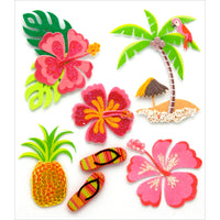 Jolee's Boutique Dimensional Stickers-Hawaiian