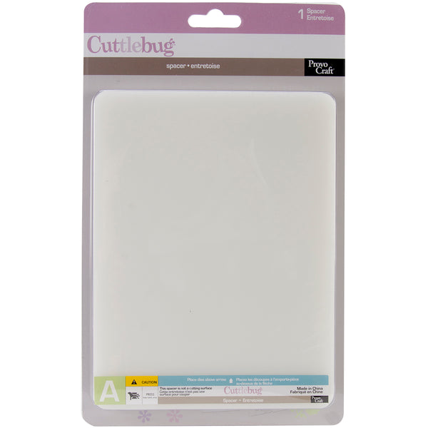 Cuttlebug Spacer Plate A-6"X7"