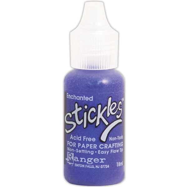 Stickles Glitter Glue .5oz-Enchanted