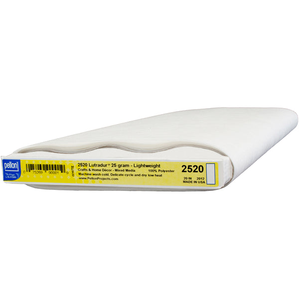 Lutradur Interfacing 25 Grams-White 20"X20yd FOB: MI
