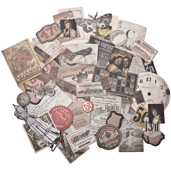 Idea-Ology Ephemera Pack 54/Pkg-Thrift Shop