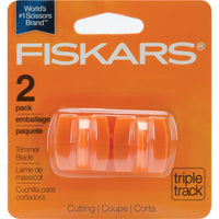 Fiskars Triple Track High-Profile Replacement Blades 2/Pkg-Straight - Style I