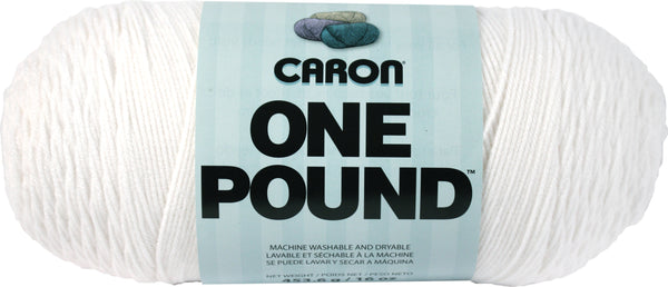 One Pound Yarn-White