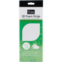 Couture Creations 3D Foam Strips-White