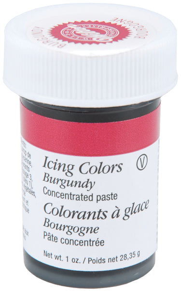 Icing Colors 1oz-Burgundy