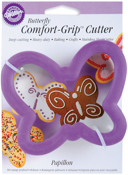 Comfort-Grip Cookie Cutter 4"-Butterfly