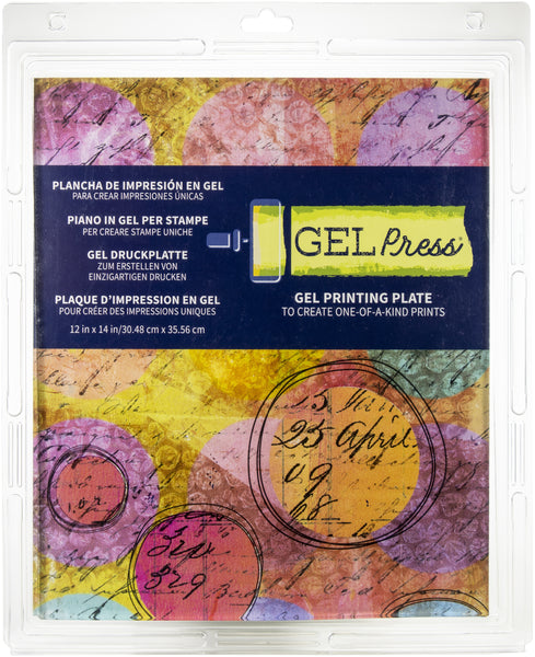 Gel Press Gel Plate 12"X14"-