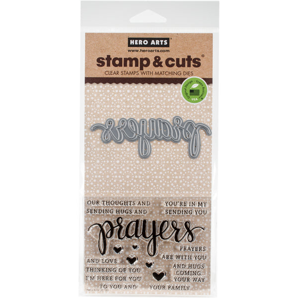 Hero Arts Stamp & Cut-Prayers