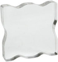 Apple Pie Memories Acrylic Stamp Block W/Grips-2.25"X2.25"X.5"