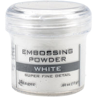 Embossing Powder-Super Fine White