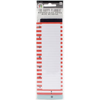 Create 365 Planner Note Pads 7.5"X2.5" 2/Pkg-Red & Teal