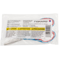 Fiskars Softgrip Kids Pointed Tip Scissors 5"-Left Handed, Blue/Red