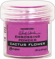 Wendy Vecchi Embossing Powder .63oz-Cactus Flower