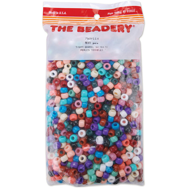Pony Beads 6mmX9mm 900/Pkg-Southwest Multicolor