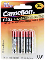 Alkaline Batteries 4/Pkg-AAA
