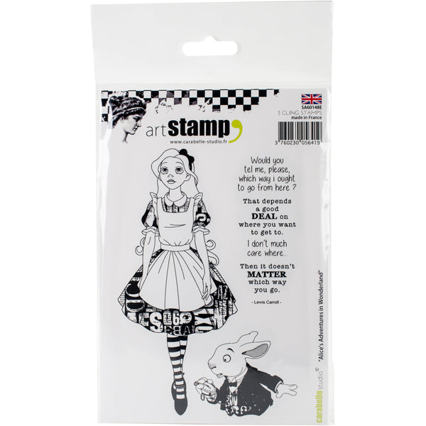 Carabelle Studio Cling Stamp A6-Alice In Wonderland