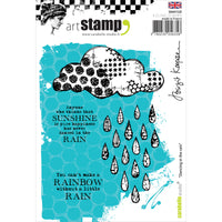 Carabelle Studio Cling Stamp A6-Dancing In The Rain