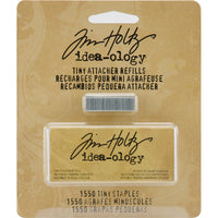 Idea-Ology Tiny Attacher Refill Staples .25" 1,550/Pkg-