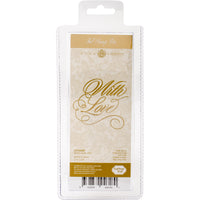 Couture Creations Anna Griffin Hotfoil Plate-With Love