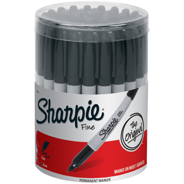 Sharpie Fine Point Permanent Markers 36/Pkg-Black