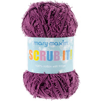 Scrub It Yarn-Plum