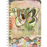 Spiral-Bound Journal Notebook 6"X8.25" 240 Pages-Allow The Unfolding