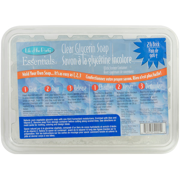 Glycerin Soap 32oz-Clear