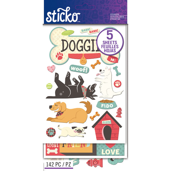 Sticko Flip Pack-Doggies