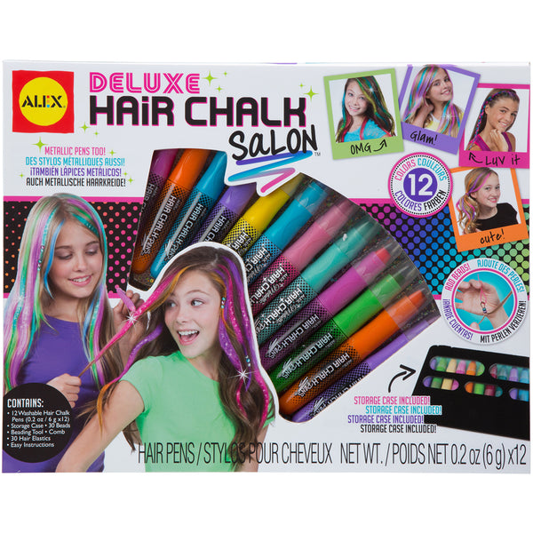 Deluxe Hair Chalk Salon Kit-
