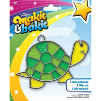 Makit & Bakit Suncatcher Kit-Turtle