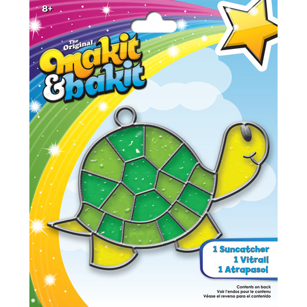 Makit & Bakit Suncatcher Kit-Turtle