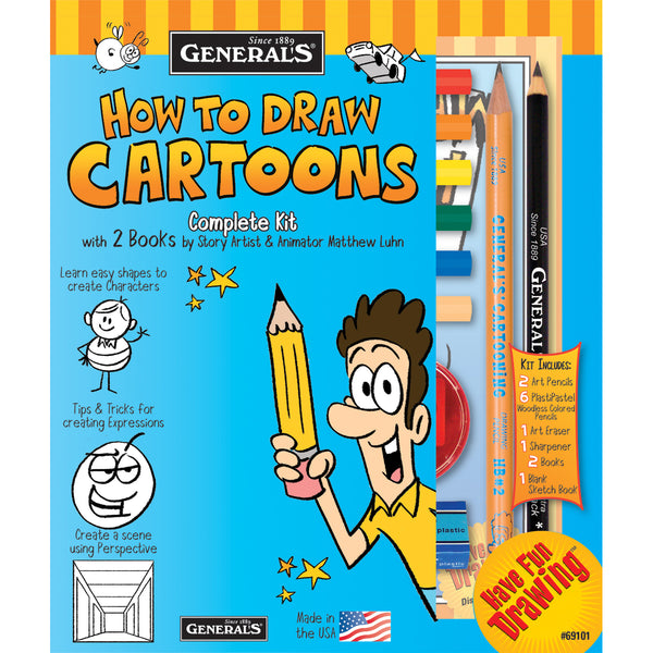How To Draw Cartoons! Kit-