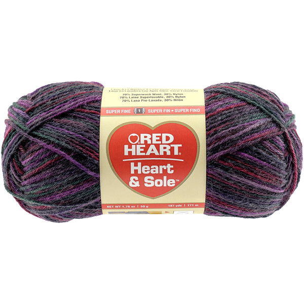 Red Heart Heart & Sole Yarn-Victorian
