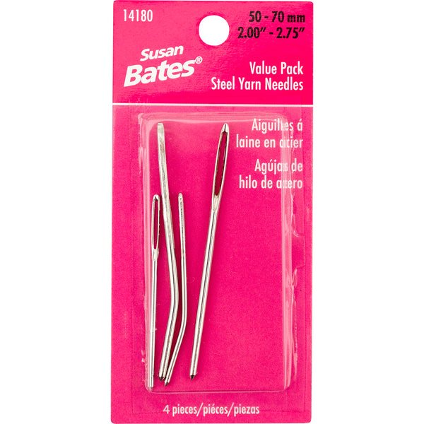 Bates Steel Yarn Needles Value Pack-