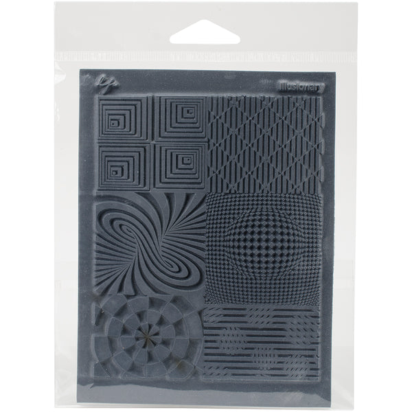 Lisa Pavelka Individual Texture Stamp 4.25"X5.5"-Illusionary