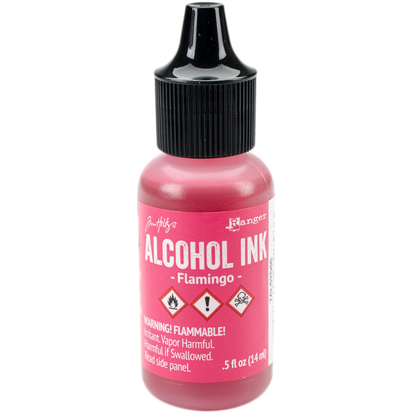 Tim Holtz Alcohol Ink .5oz-Flamingo