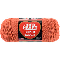 Red Heart Super Saver Yarn-Coral