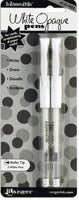 Inkssentials Opaque Pens 2/Pkg-White