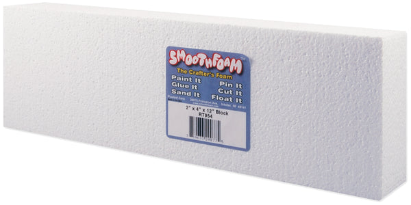 SmoothFoam Block-2"X4"X12"