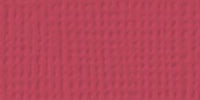American Crafts Textured Cardstock 12"X12"-Crimson