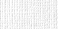 American Crafts Textured Cardstock 12"X12"-White