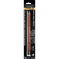 MultiPastel (R) Chalk Pencils 2/Pkg-White