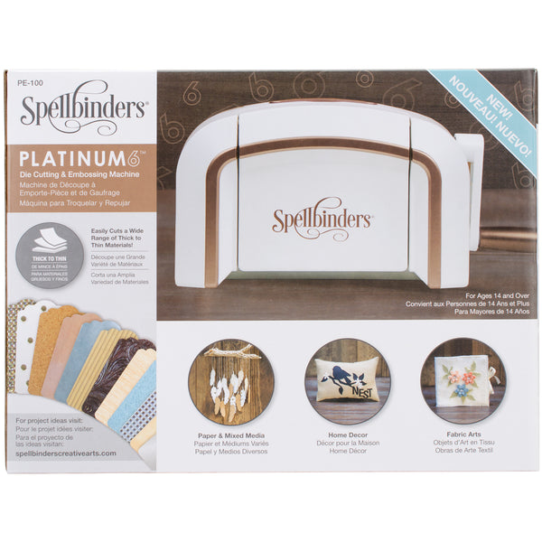 Spellbinders Platinum 6.0 Cut & Emboss Machine-