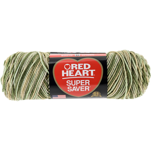 Red Heart Super Saver Yarn-Desert Camo