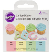 Gel Food Coloring Set 4/Pkg-Easter