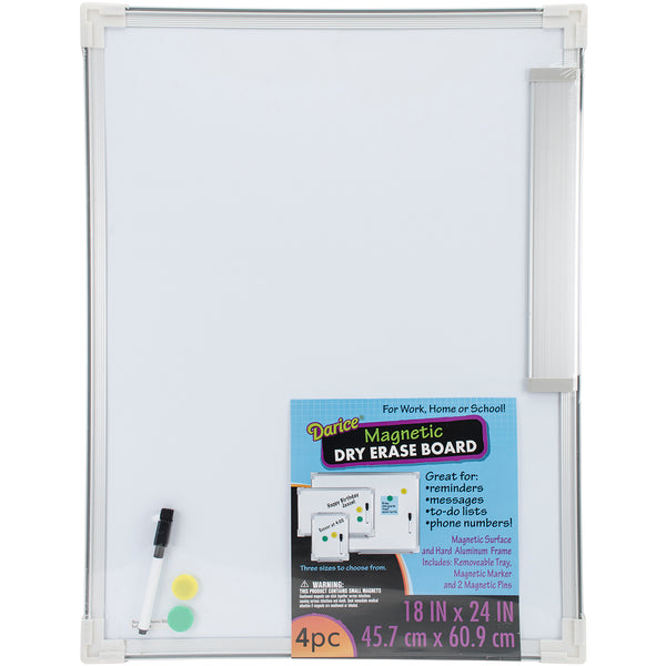 Magnetic Dry Erase Board 18"X24"-
