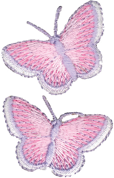 Wrights Iron-On Appliques 2/Pkg-Butterflies
