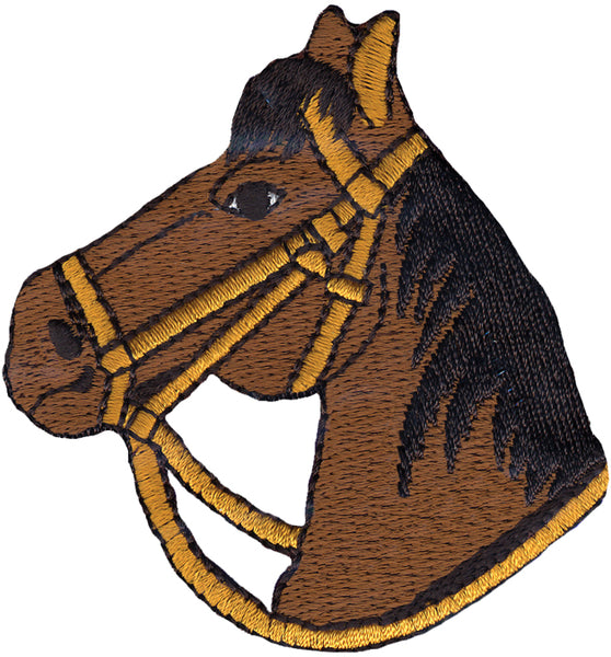 Wrights Iron-On Applique-Brown Horse