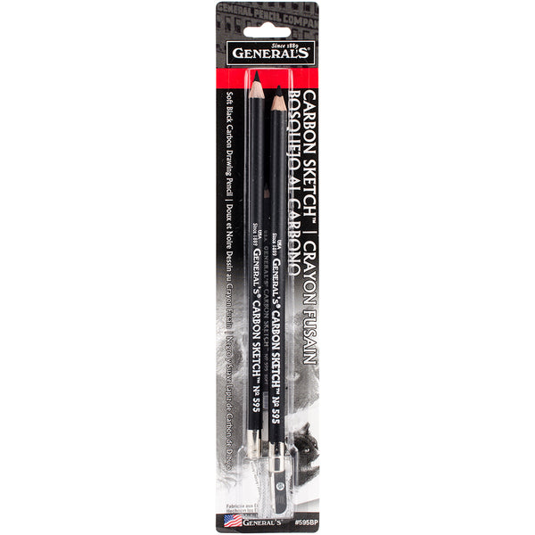 Carbon Sketch Pencils 2/Pkg-#595-BP